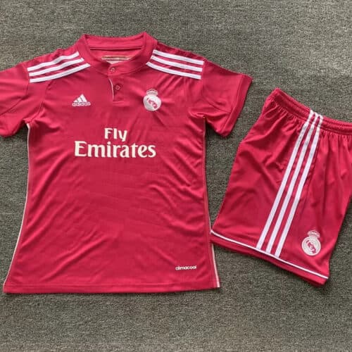 2014/2015 Retro Kids Size Real Madrid Away Soccer Jersey