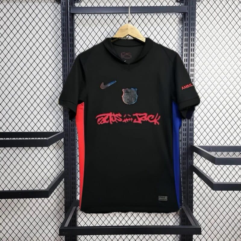 Barcelona x Travis Scott 24/25 Special Edition Football Jersey