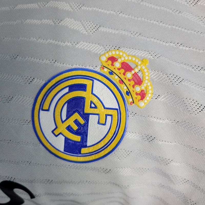 2023/2024 Long Sleeve Real Madrid Home Football Shirt