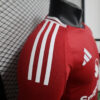 2024/2025 Long Sleeve Player Version Manchester United Home Football Shirt 1:1 Thai Quality