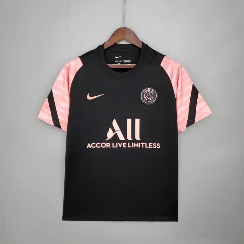 2021/2022 Retro Psg Paris Saint-Germain Training Wear Black And Pink