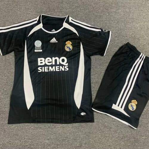 2006/2007 Retro Kids Size Real Madrid Away Football Shirt 1:1 Thai Quality