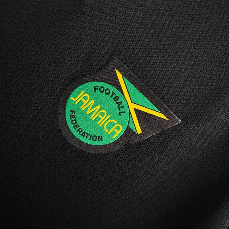 2024 Jamaica Training Wear Black Football Shirt
