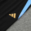 2024/2025 Argentina Half-Pull Tracksuit Black