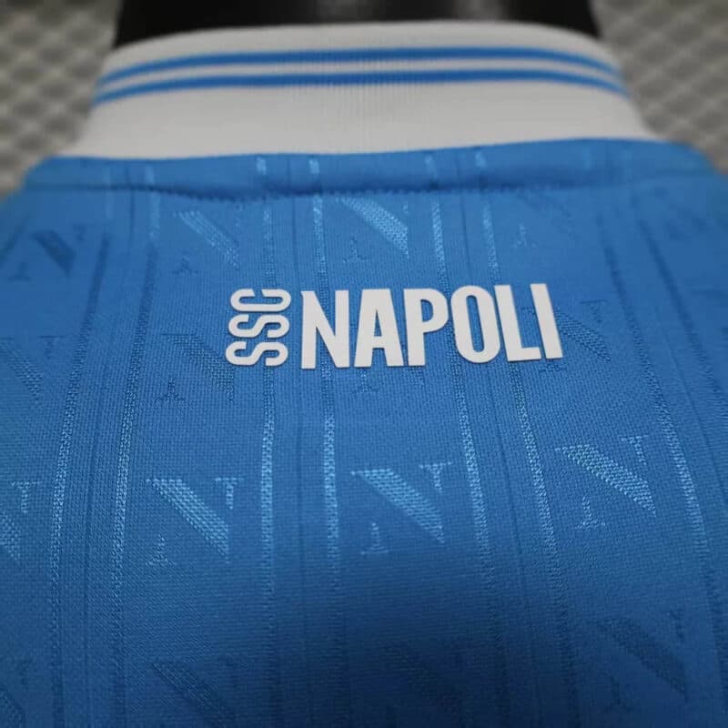 2025/2026 Player Version SSC Napoli Home Football Shirt