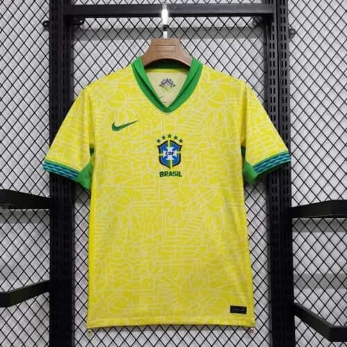 2024 Brazil Home Soccer Jersey