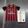 2013/2014 Retro Kids Size AC Milan Home Football Shirt 1:1 Thai Quality