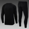 2022/2023 Psg Paris Saint-Germain Half-Pull Tracksuit Black