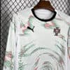 2025 Long Sleeve Portugal Away Football Shirt Kids Size