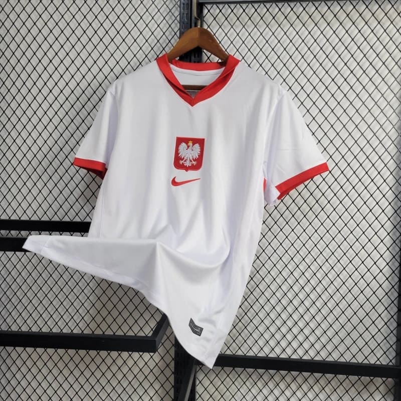 2024 Poland Home Football Shirt 1:1 Thai Quality