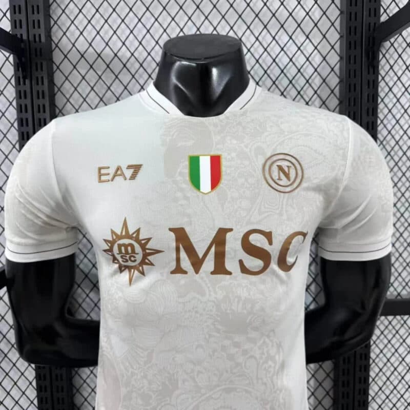 2025/2026 Player Version SSC Napoli Away Football Shirt