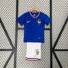 2024 Kids Size France Home Football Shirt 1:1 Thai Quality
