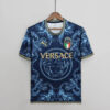 2022 Italy Commemorative Edition Blue Soccer Shirt