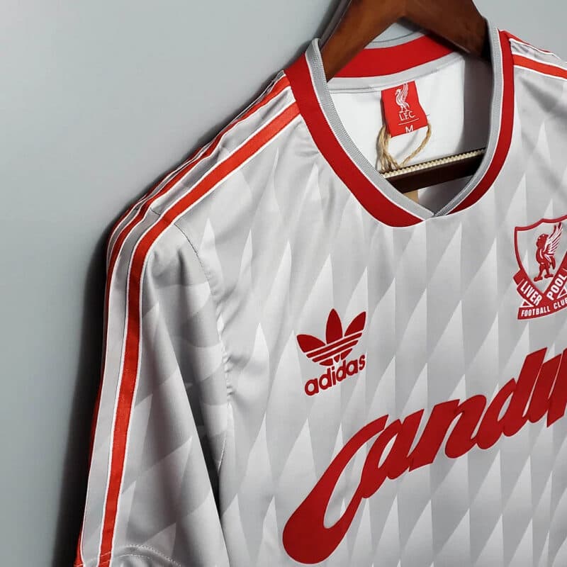 1990/1991 Retro Liverpool Away Football Shirt 1:1 Thai Quality