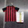 2013/2014 Retro Kids Size AC Milan Home Football Shirt 1:1 Thai Quality