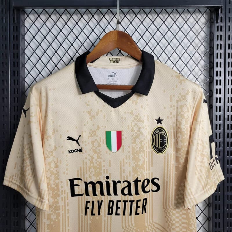 2022/2023 AC Milan Goalkeeper Special Edition Gold Football Shirt 1:1 Thai Quality