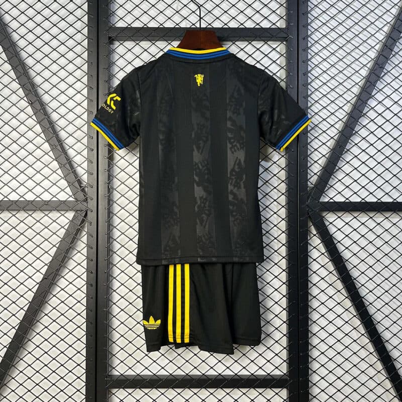 2025/2026 Manchester United Third Away Football Shirt Kids Size