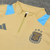 2024/2025 Argentina Half-Pull Tracksuit Gold