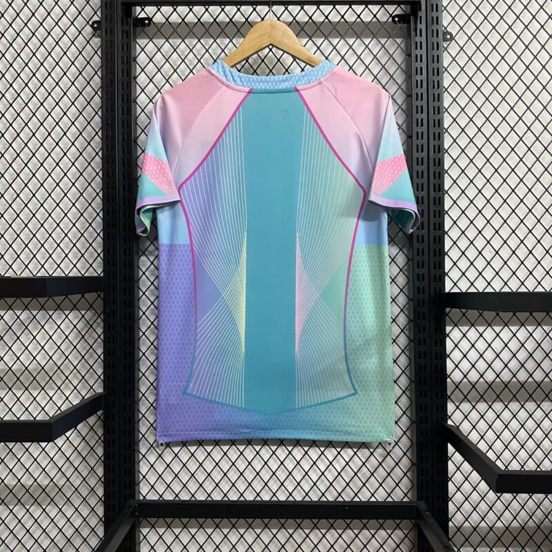 2025/2026 Barcelona Special Edition Pink Blue Gradient Football Shirt