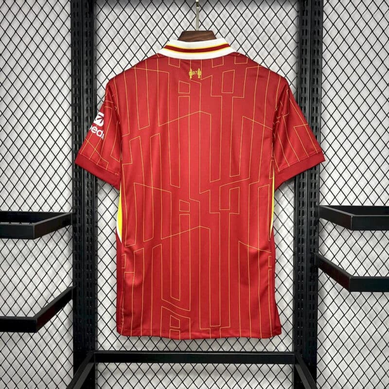 CHAMPIONS 2024/2025 Liverpool Home Football Shirt