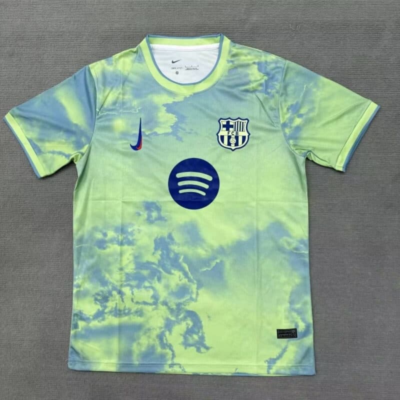 2025/2026 Barcelona Special Edition Green Football Shirt