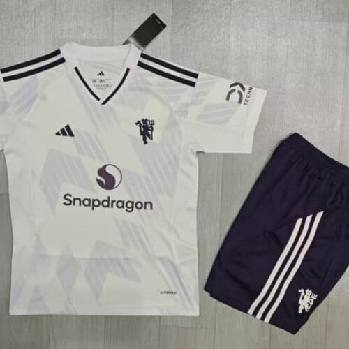 2025/2026 Manchester United Away Football Shirt Kids Size