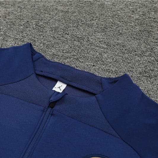 IMG_5221.jpg 2023/2024 PSG Paris Saint-Germain Blue Half-Pull Tracksuit