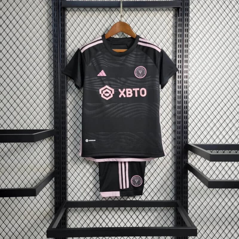 2023/2024 Kids Size Inter Miami Away Soccer Jersey 1:1 Thai Quality