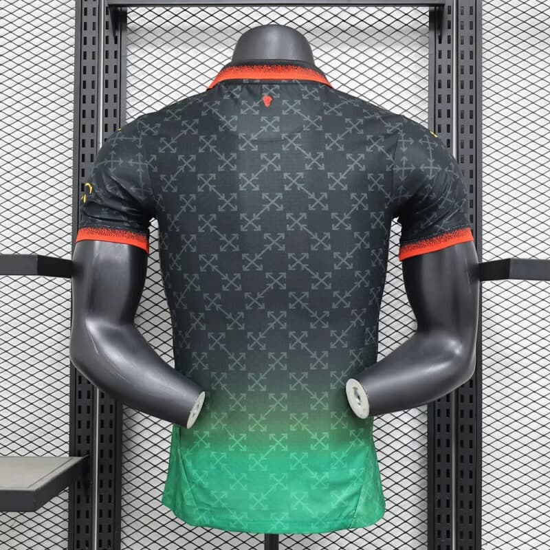2024/2025 Player Version AC Milan x OFF-WHITE Football Shirt
