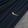 2024/2025 Barcelona Half-Pull Tracksuit Royal blue
