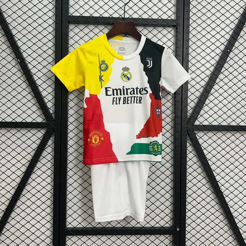 2025/2026 Ronaldo All Teams Football Shirt Kids Size