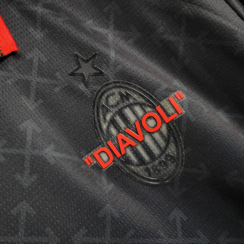 2024/2025 AC Milan x OFF-WHITE Football Shirt