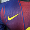 2025/2026 Player Version Long Sleeve Barcelona Home Football Shirt