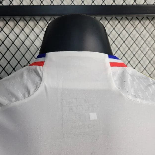2023/2024 Lyon Home Football Shirt - Player Version