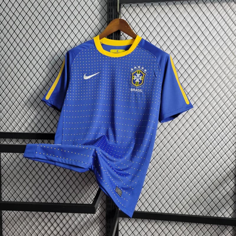 2010 Retro Brazil Away Football Shirt 1:1 Thai Quality