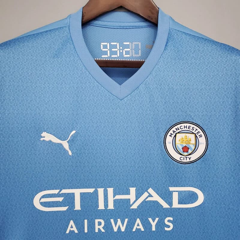 Manchester City Football Shirt 2021/2022 Retro 1:1 Thai Quality Home