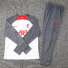 2023/2024 Liverpool Half-Pull Tracksuit Grey 1:1 Thai Quality