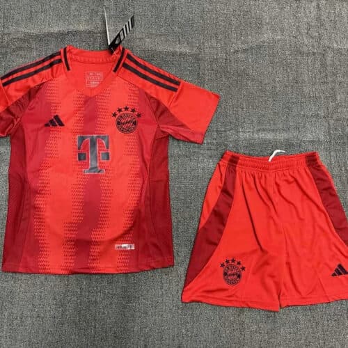 2024/2025 Bayern Munich Home Football Jersey 1:1 Thai Quality Kids Size