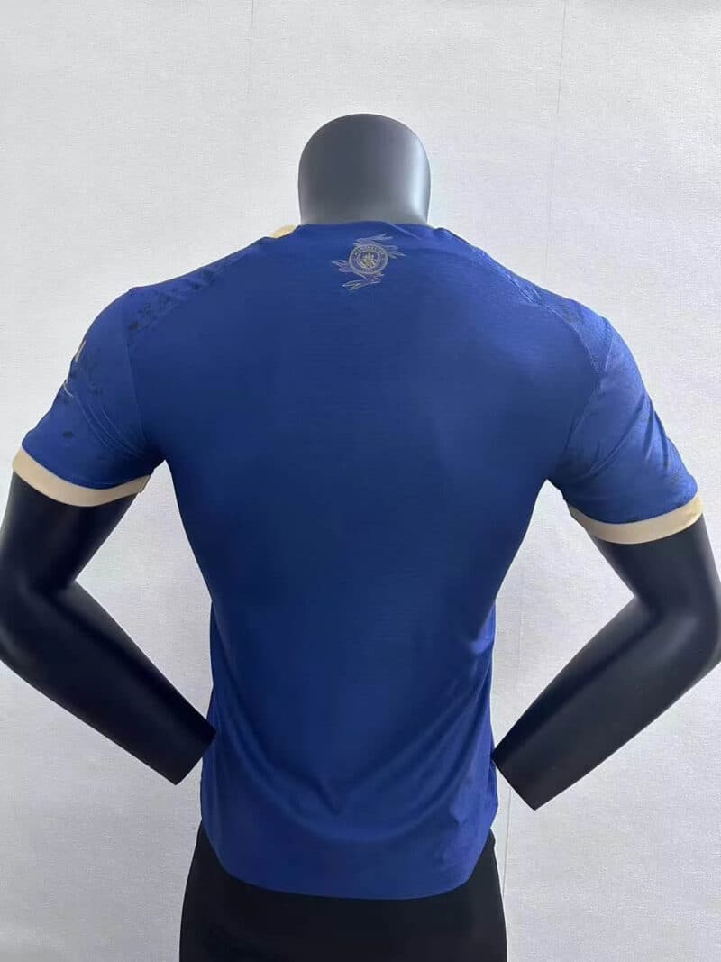 2023 Manchester City Chinese New Year Commemorative Edition Blue Football Shirt 1:1 Thai Quality - Player Version