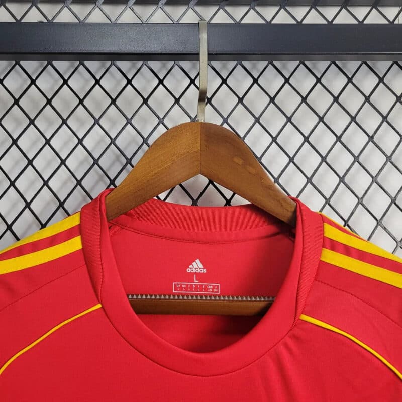 2010 Retro Spain Home Football Shirt 1:1 Thai Quality