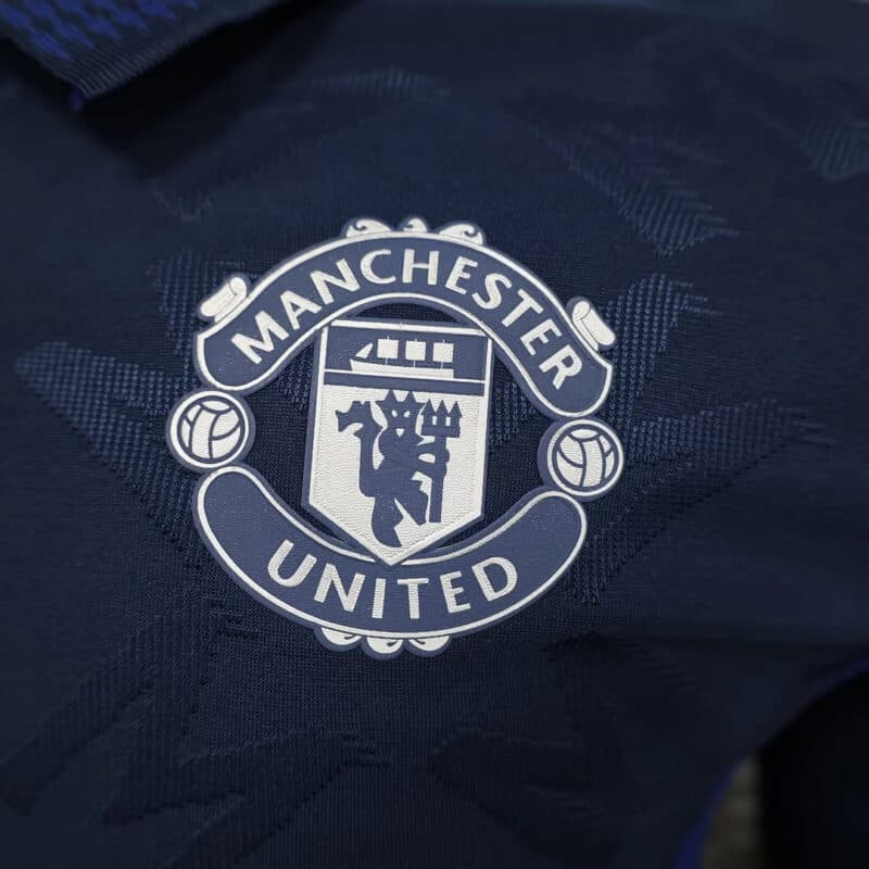 2024/2025 Long Sleeve Player Version Manchester United Away Football Shirt 1:1 Thai Quality