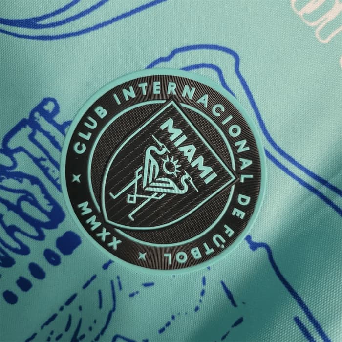 2023/2024 Inter Miami Training Wear blue Soccer Jersey 1:1 Thai Quality