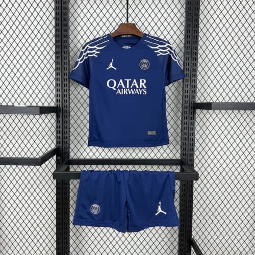 2024/2025 Paris Saint-Germain PSG Fourth Away Football Shirt Kids Size 1:1 Thai Quality