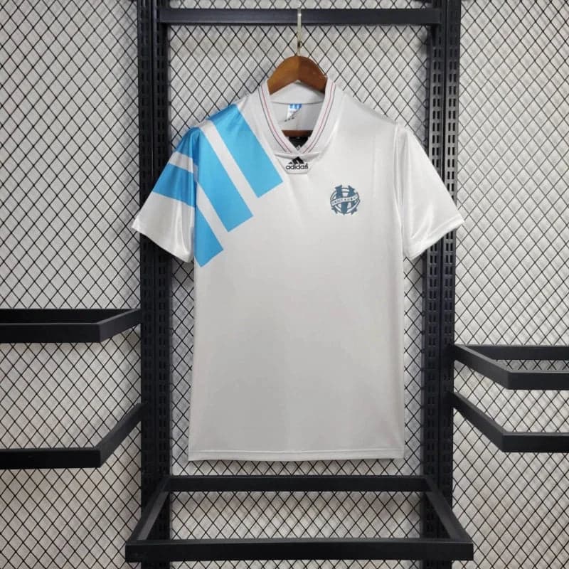1992/1993 Retro Olympique de Marseille Home Football Shirt 1:1 Thai Quality