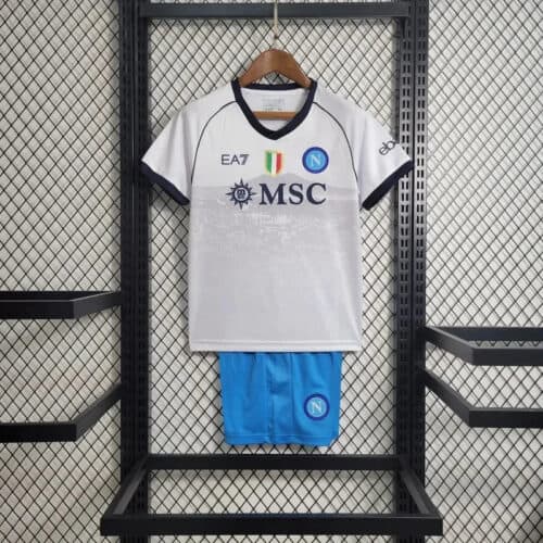 2023/2024 Kids Size Napoli Away Soccer Jersey 1:1 Thai Quality