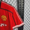 1998/1999 Retro Manchester United Home Football Shirt 1:1 Thai Quality