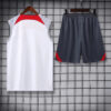 2023/2024 Liverpool pre-match training White Jersey+Shorts 1:1 Thai Quality