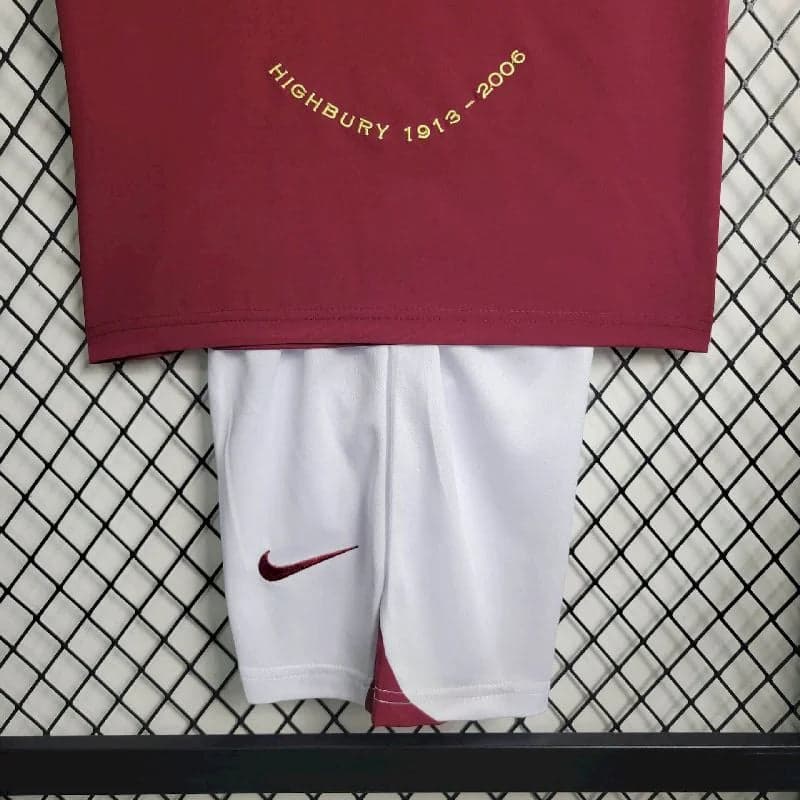 2005/2006 Retro Kids Size Arsenal Home Football Shirt 1:1 Thai Quality