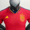 2022 FIFA World Cup Spain Home Soccer Shirt - Player Version