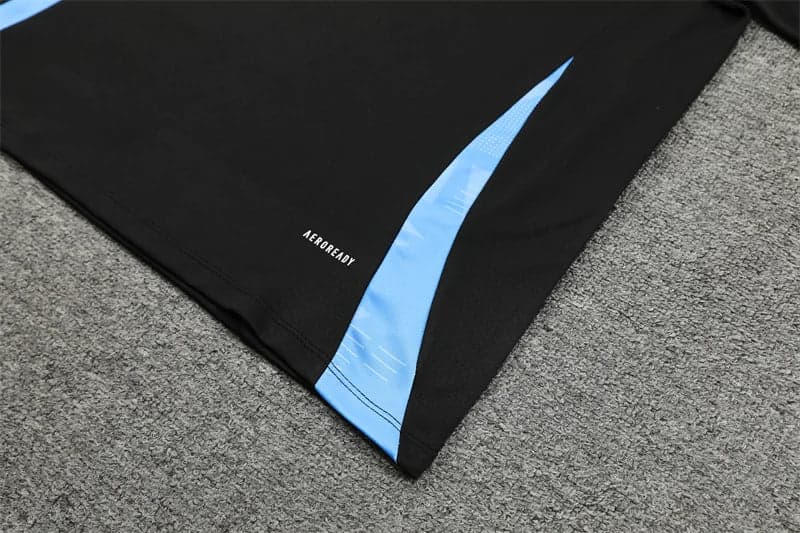 2024/2025 Argentina Half-Pull Tracksuit Black